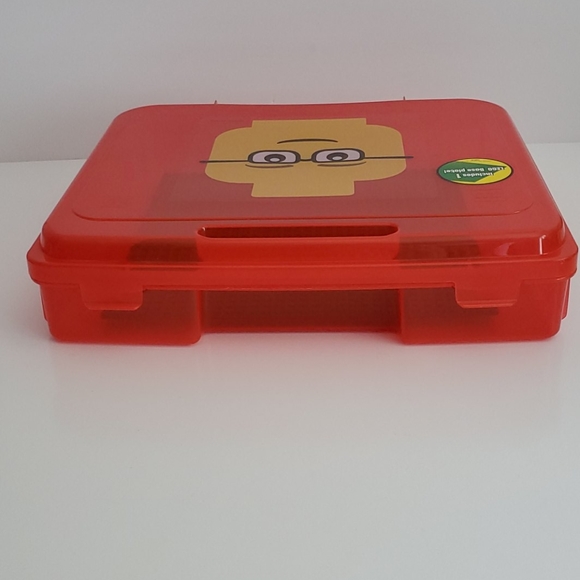 Lego IRIS Project Case with Base Plate Red - Picture 3 of 16